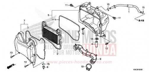 FILTRE A AIR C125AK de 2019
